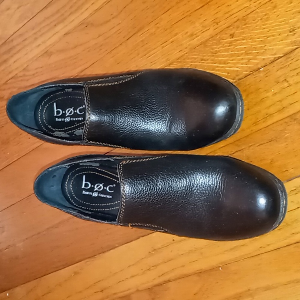 B.O.C. Born Concept Black Leather Ankle Booties - Picture 3 of 5